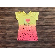 Футболка-туніка для дівчинки